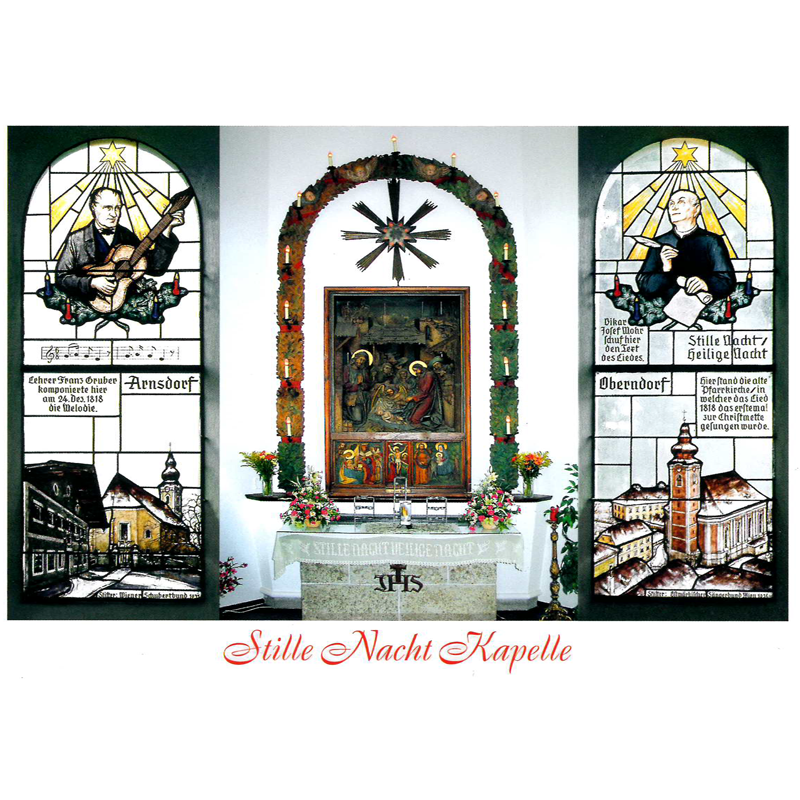 Postkarte - Fenster Altar
