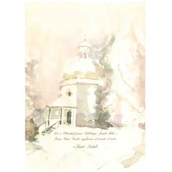 Watercolourcard Chapel IT